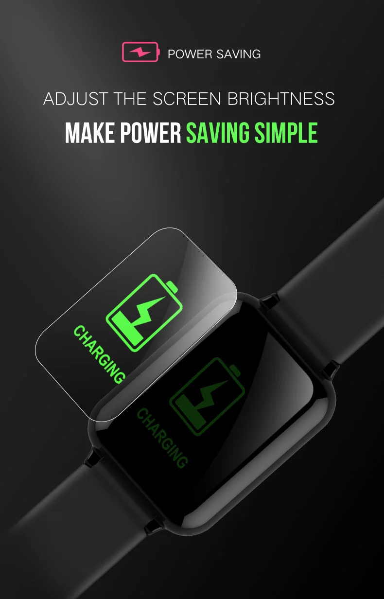 DEMOR Смарт-часы Hero Band 3 спортивный браслет для фитнеса водонепроницаемый пульсометр Монитор артериального давления умные часы для iPhone Android