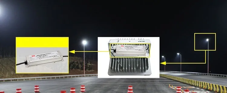 Бренд MEAN WELL представляет питания 36V HLG-150H-36A 150W 4.2A е-байка 36В Светодиодный источник питания регулируемый светодиодный драйвер