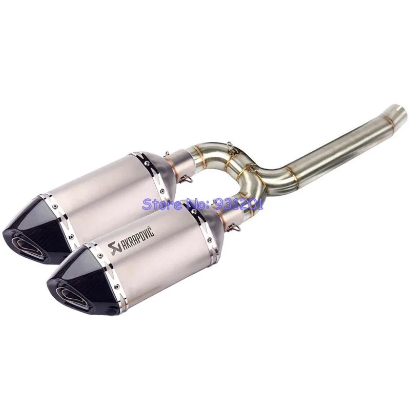 Выхлопная система для мотоцикла выхлопная Yamaha FZ6N FZ6S FZ6 Akrapovic труба средней связи с