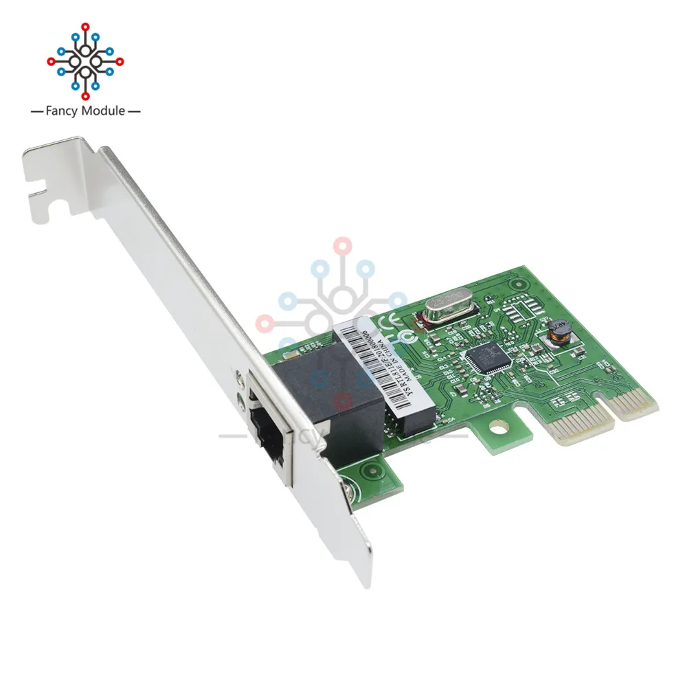 Сетевая карта Gigabit Ethernet PCI Express E 1000 Мбит/с 10/100/1000 м адаптер RJ45 LAN конвертер сетевой
