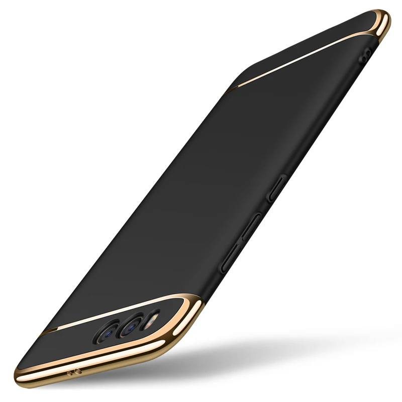 3 в 1 Гальваническая рамка матовая металлическая текстура Жесткий ПК задний Чехол