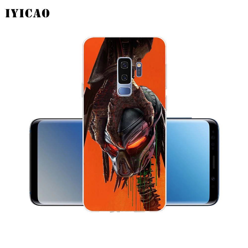 IYICAO The Predator movie Мягкий силиконовый чехол для телефона Samsung Galaxy S10e S10 S9 S8 Plus S7 Edge TPU |