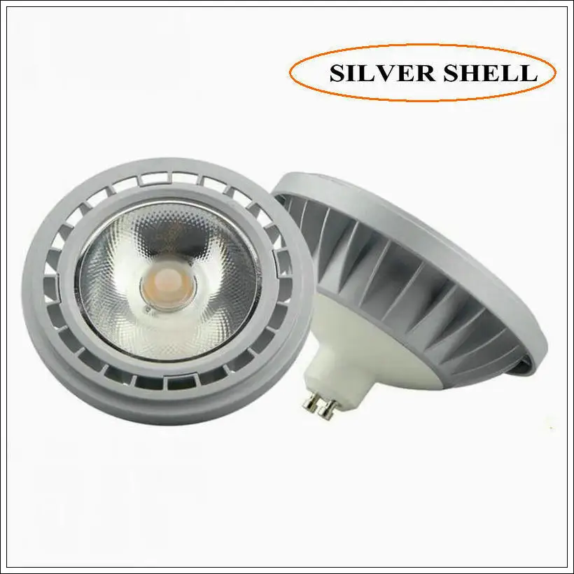 Newest Ondenn LED AR111 lamp 12W 15W G53 GU10 light ES111 spotlight AC110V AC220V AC230V AC240V Free shipping | Лампы и освещение