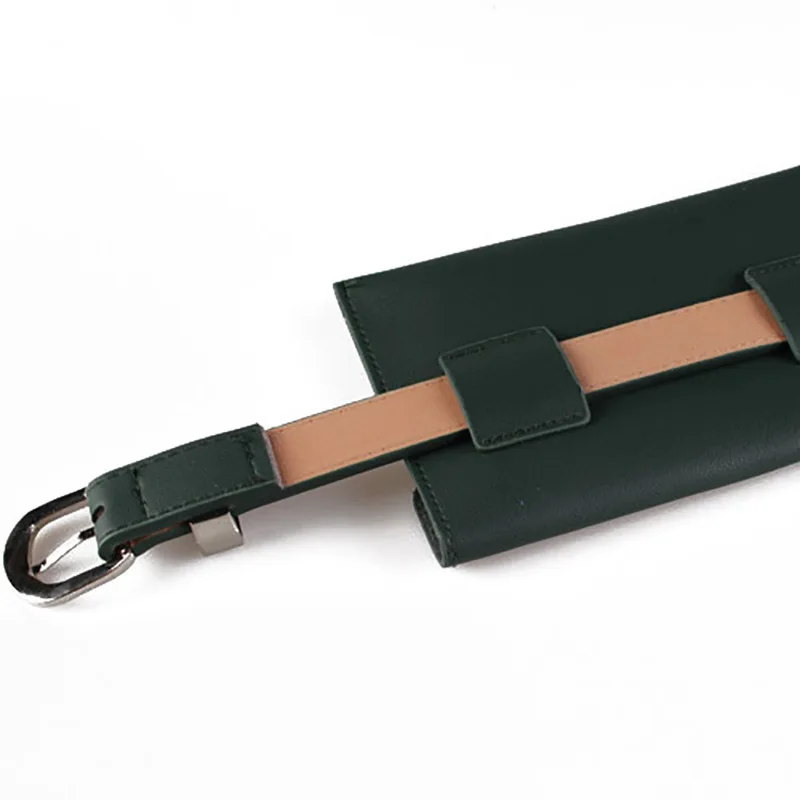 Женские ремни и маленькая сумочка VGH элегантные из искусственной кожи трех