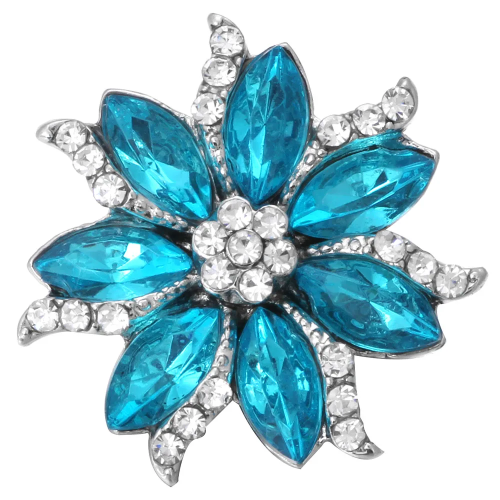 5 шт./лот новые красивые ювелирные изделия с цветами из горного хрусталя 18 мм