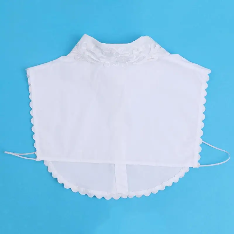 Новая женская блузка с воротником Питер Пэн съемный воротник унисекс галстук|blouse