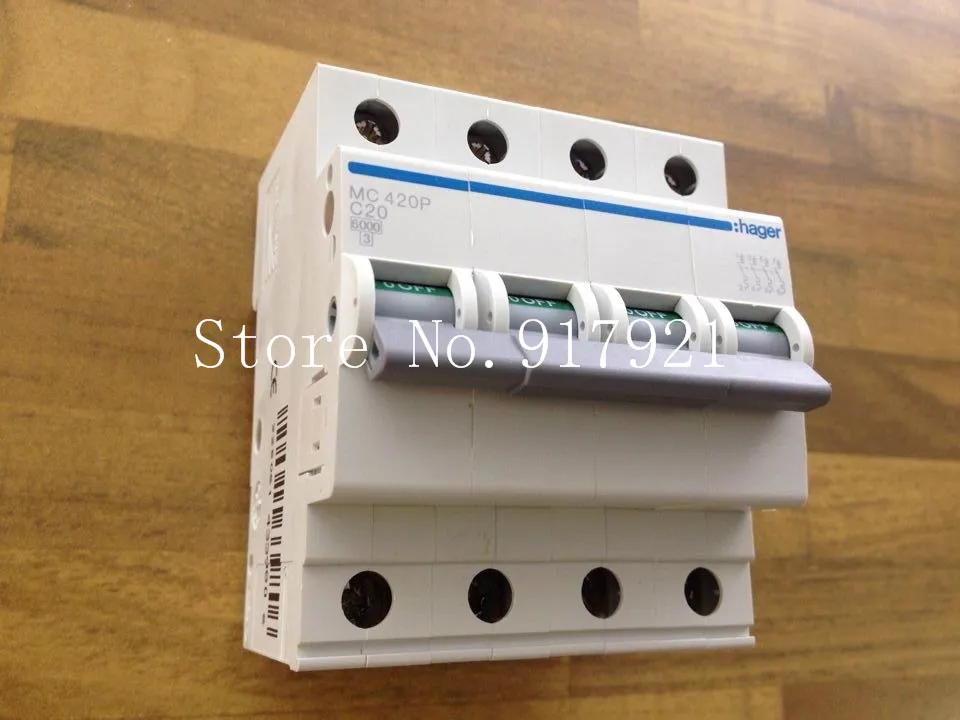 

[ZOB] MC420P C20 4P20A circuit breaker Hagrid air switch (assurance products) --5pcs/lot
