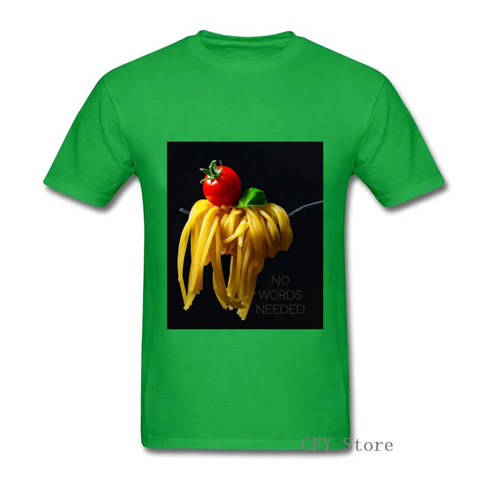 Итальянская лапша без слов необходимых футболка для мужчин 2019 летняя одежда в
