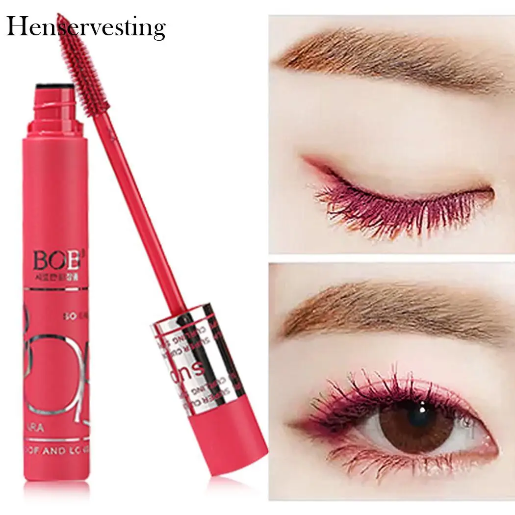 Длина Косметическая расширение новые длинные вьющиеся ресницы тушь| |