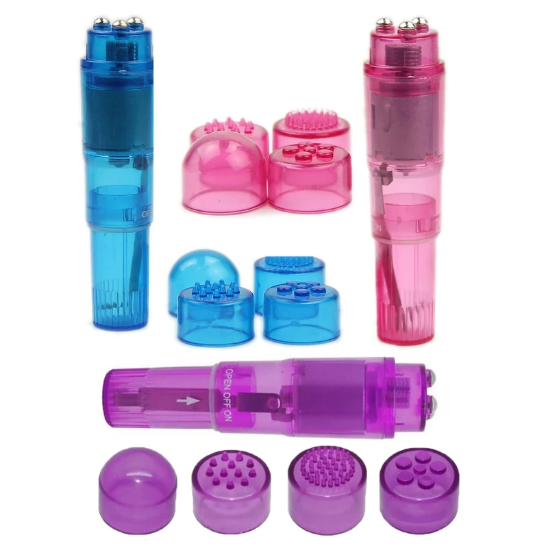 Розовый массажер Supre Mini для всего тела карманный Массажер снятия стресса 1