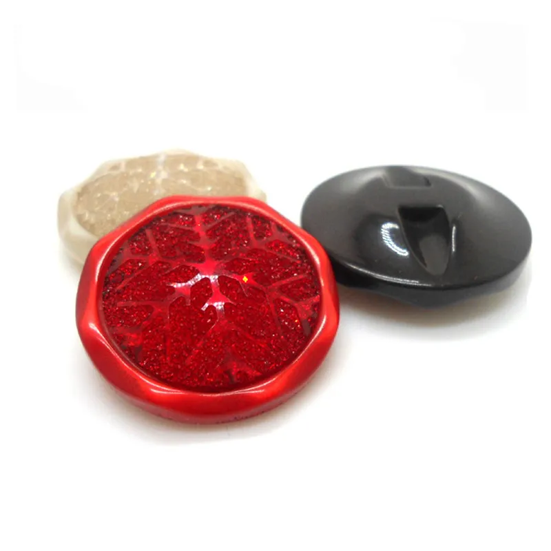 10 шт. высококачественное Женское пальто снежинки кнопки свитер с большими