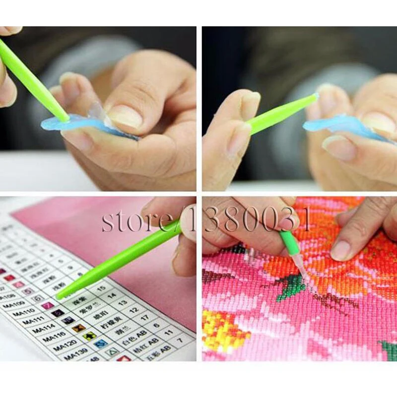 DIY Алмазная картина крестиком Настенный декор большая акула Полный Круглый