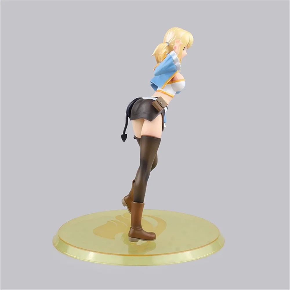 Fairy Tail Люси хартфилия фигурка ПВХ Сексуальная Аниме Фигурка девушка куклы