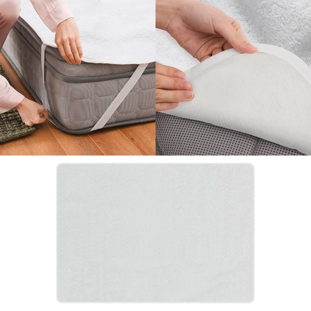 180x200cm Waterproof Mattress Protector Cover for Bed Wetting Breathable Hypoallergenic Protection Pad Matress Anti-mite |