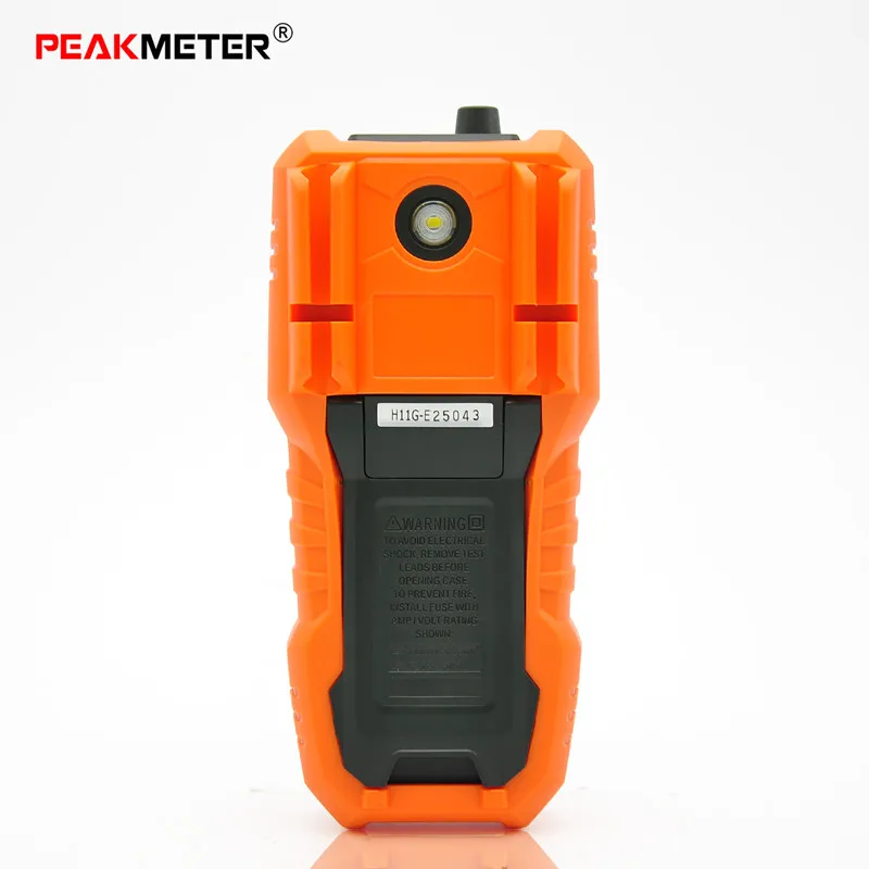 PEAKMETER PM18C Цифровой мультиметр 6000 Граф AC DC Вольт Ампер метр ом резистора