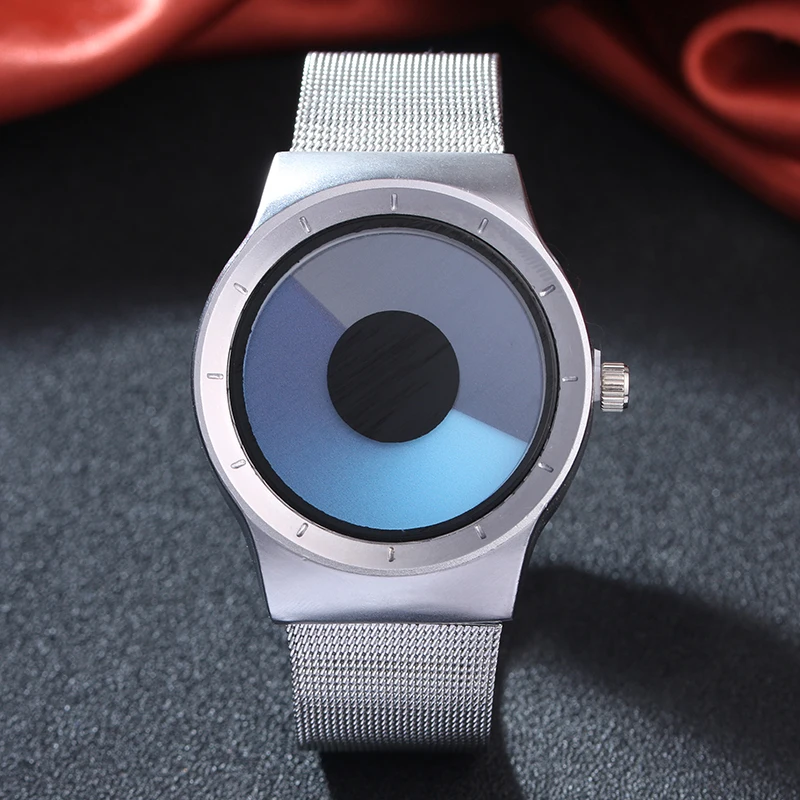 CMK мужские повседневные часы с двумя поворотными столами женские деловые