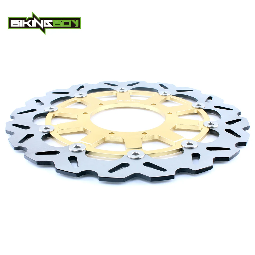 BIKINGBOY Oversize 125 мм спереди Диск Ротора кронштейн для CR 250 R E CRF 450 SUPERMOTARD 320 450X17 16 15 14 13 |