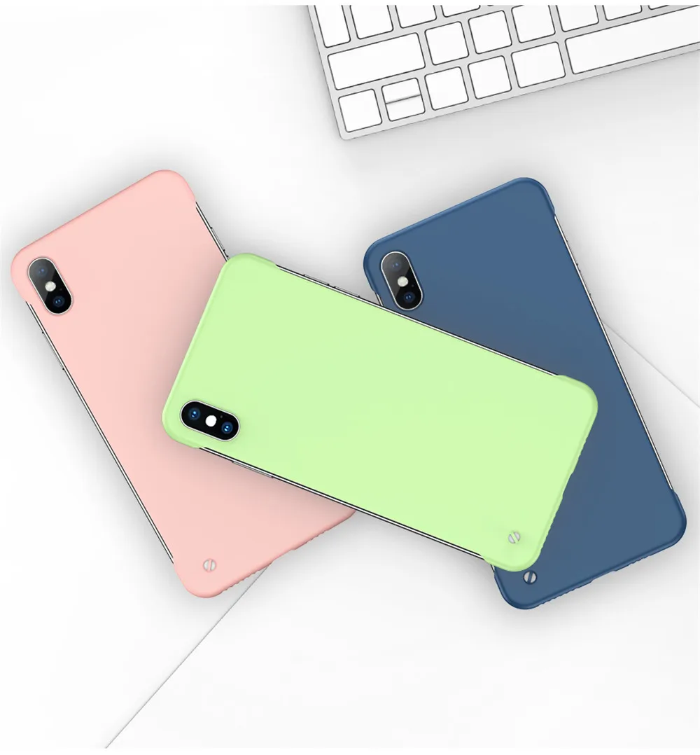 Lovebay чехол для телефона для iPhone 6, 6s, 7, 8 Plus, X, XR, XS Max, 11Pro, Max, яркие цвета, безрамный Жесткий ПК для iPhone 11, чехол-накладка
