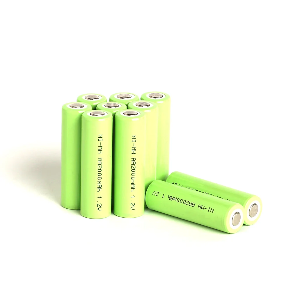 GTF 1,2 V AA 2000mAh ni-mh аккумуляторная батарея AA Bateria батарея 2A батареи для камеры игрушки мощность пылесос батарея