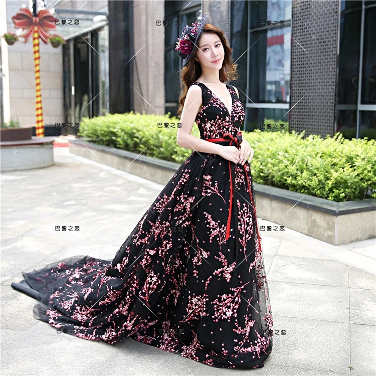 Бальное платье для мамы и дочки с цветами|Сочетающаяся одежда семьи| |