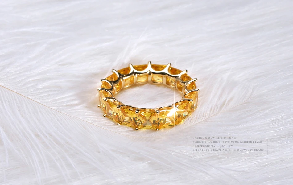 ORSA JEWELS реальные 925 пробы Серебряные кольца для Для женщин Для мужчин Обручение и обручальное AAA CZ модные праздничные ювелирные изделия SR48