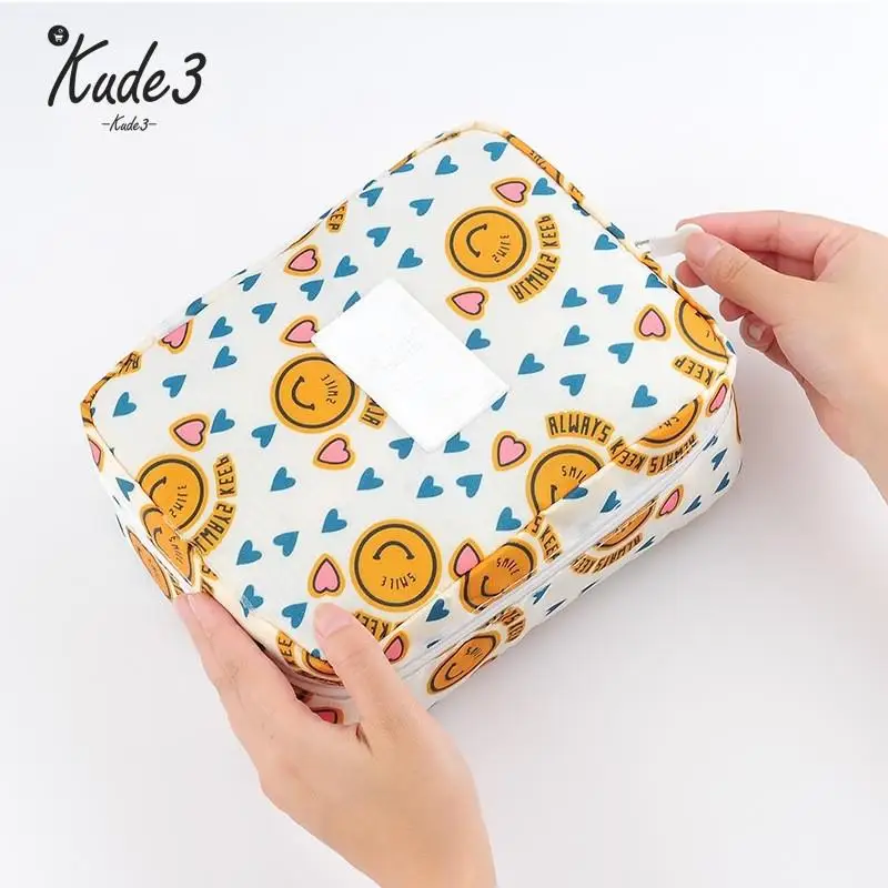Kude, Женская многофункциональная сумочка-косметичка, органайзер, водонепроницаемая, портативная, для макияжа, сумка для путешествий, для необходимости, для красоты, чехол для мытья, 4829