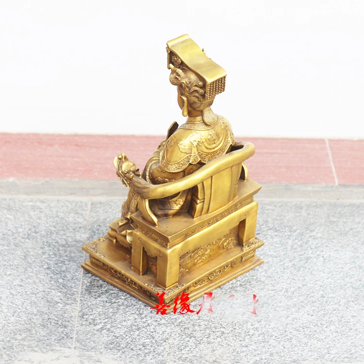 Дом талисман защита Meizhou Мазу богиня матсу моря фэн шуй латунная художественная