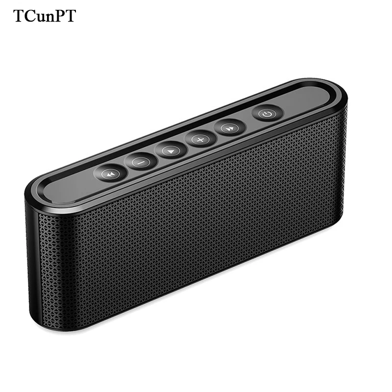 TCunPT Новый портативный Bluetooth динамик Hifi беспроводной Stero Soundbox Super Bass двойные