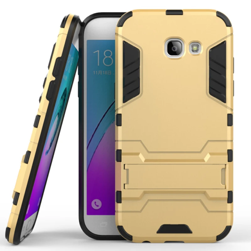 Чехол для Samsung Galaxy A5 2017 Робот Броня резиновый противоударный жесткий чехол a520f |