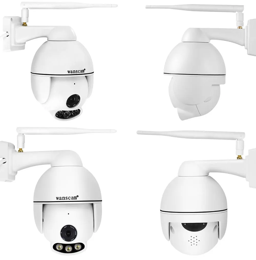Wanscam 1080P Wifi IP Камера PTZ 2.0MP Wifi беспроводная видео CCTV камера наблюдения дверной звонок Открытый водонепроницаемый ИК 50 м 4X зум