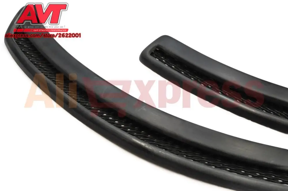 Стайлинг колодки 2 шт./сер на передних крыльях (с сеткой) для Mitsubishi Lancer X 2007 2017