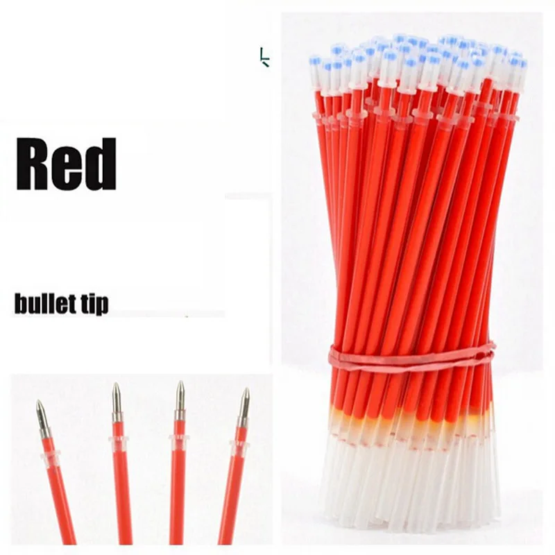 Портативные школьные канцелярские принадлежности 0 5 мм для заправки 100 штук