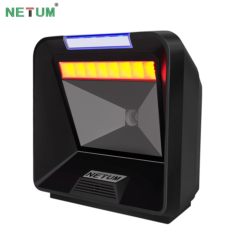 NT-2080 2D Scanner NT-2050 2D/QR Всенаправленный сканер штрихкодов pdf417 и NT-2030 1D планшетный настольный считыватель штрих-кодов для магазина NETUM - Цвет: NT-2080 2D Scanner