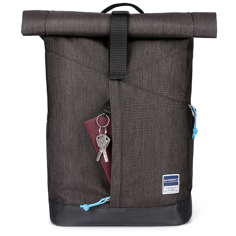 BAGSMART Новая мода Большой ёмкость 15,6 дюймов ноутбук школьный рюкзак водостойкий легкий компьютер