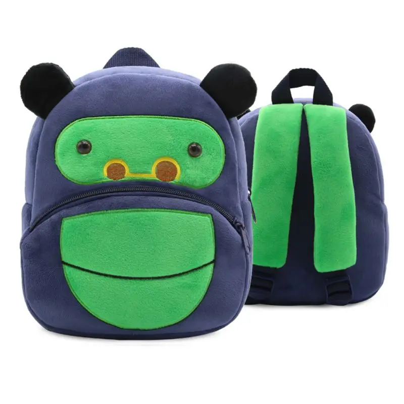 NO.22 Cute Small Toddler Kids Backpack 3D Animal Cartoon Mini Children Bag for Baby Girl Boy Age 2-4 Years Old - Цвет: NO.22