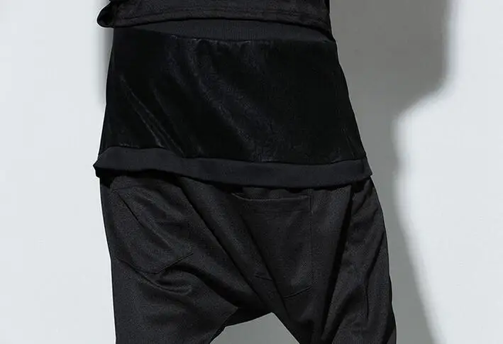 Модные мужские брюки для отдыха стиль harlan Горячая/Весенняя Новинка слаксы