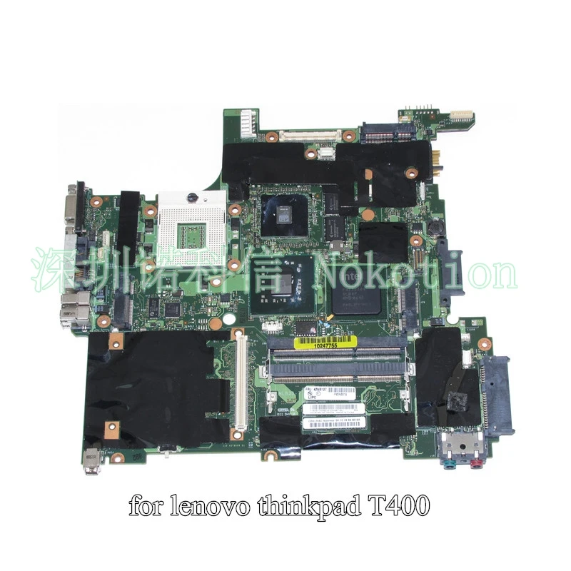 NOKOTION 63Y1199 42W8127 43Y9287 60Y3761 60Y4461 для lenovo IBM Thinkpad R400 T400 материнская плата ноутбука jhgf955DDR3