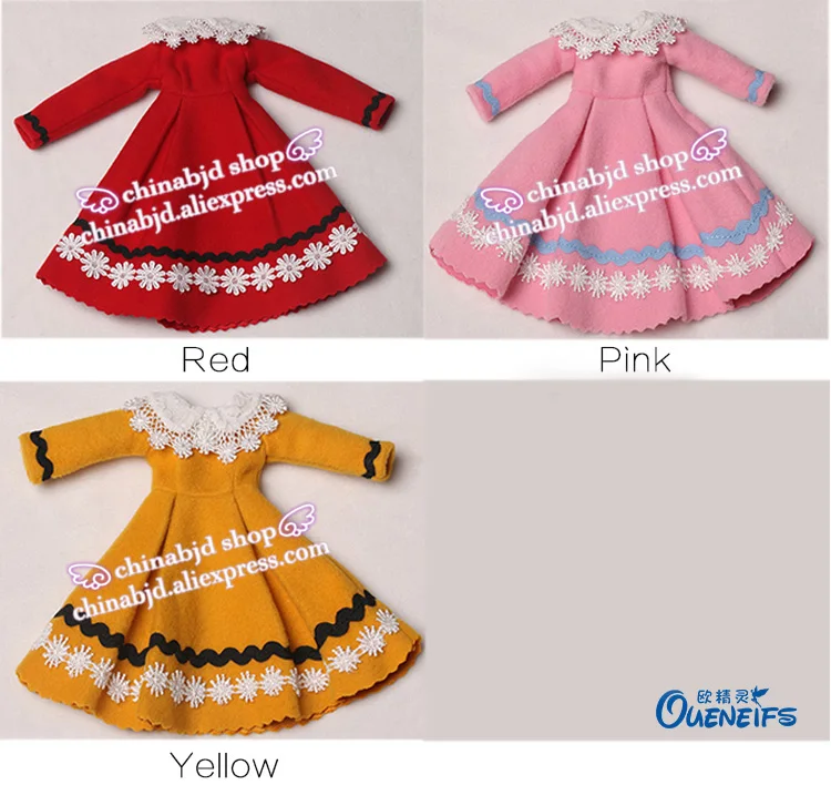 BJD SD Кукла Одежда 1/4 длинная красная зимняя юбка для Luts Iplehouse переключатель RL Кукла тело кукла аксессуары YF4-52