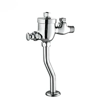 free shipping luxury brass urine valve with wall mounted delay urine flushing valvehandle control brass urine flusher valve