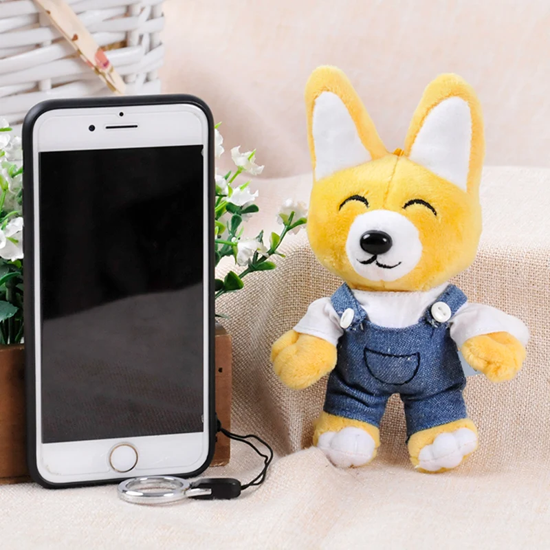 13 см Пороро плюшевый брелок для ключей чучело игрушки Kawaii лиса маленький пингвин