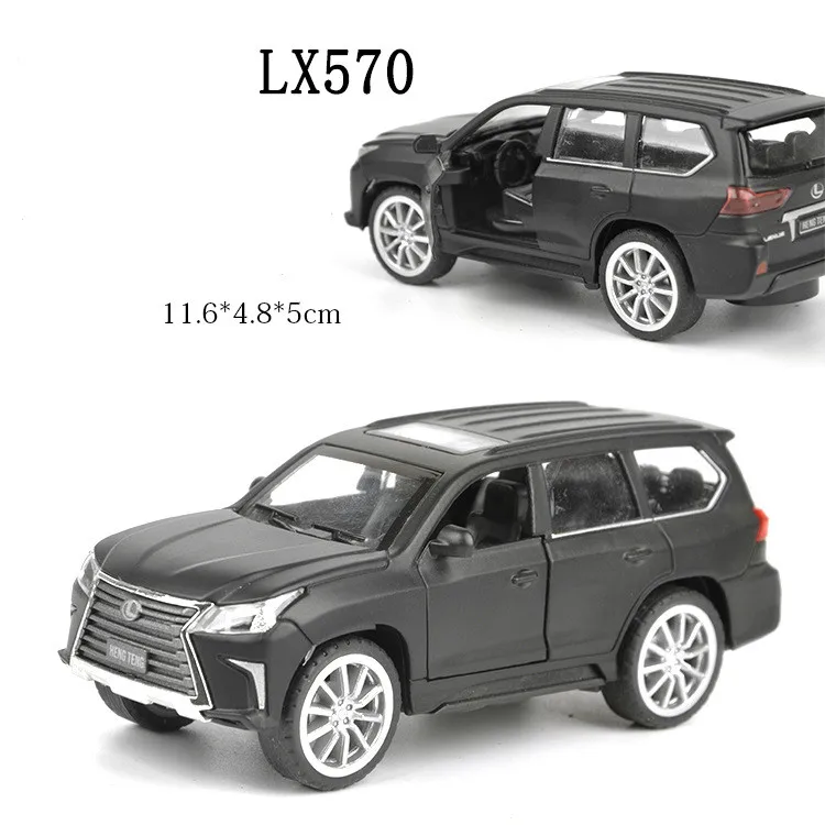 Модели легкосплавных автомобилей 1:36 высокая имитация LX570 SUV M металлические diecasts