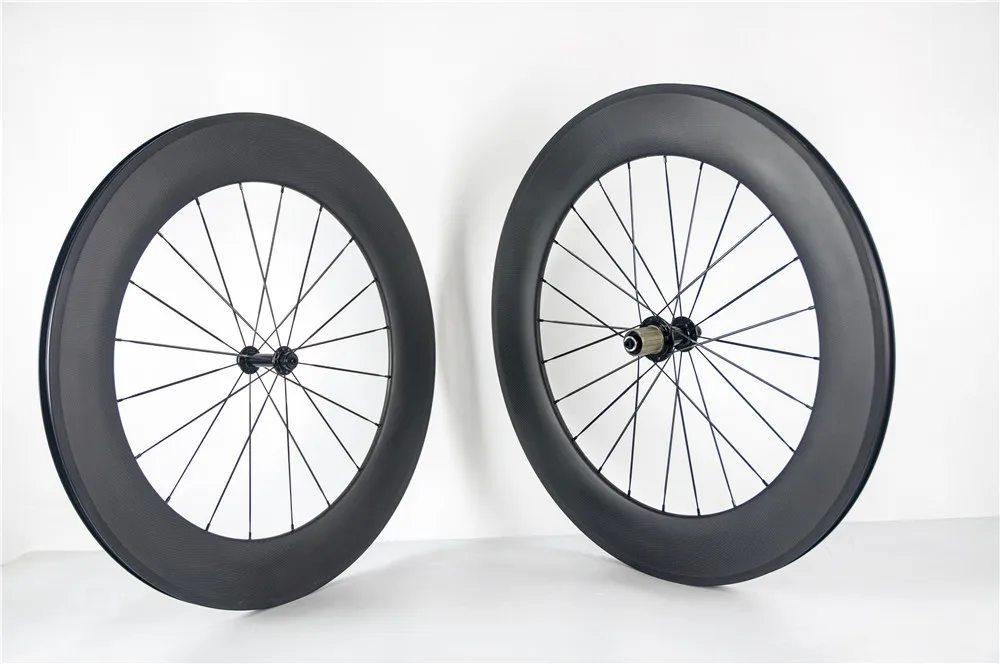

Бесплатная доставка, полный комплект колес из углерода, 88 мм, 23 мм, клинчерная ширина, 3K, набор колес для велосипеда с powerway R13
