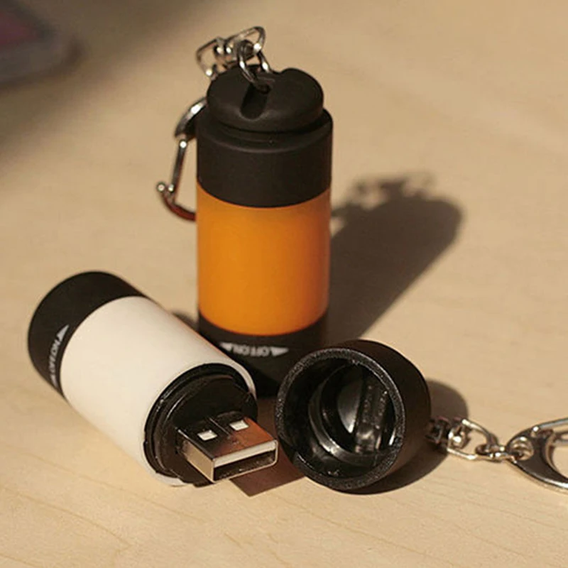 Светодиодный фонарик с USB зарядкой 0 3 W 25Lum портативный светодиодный фонарь для