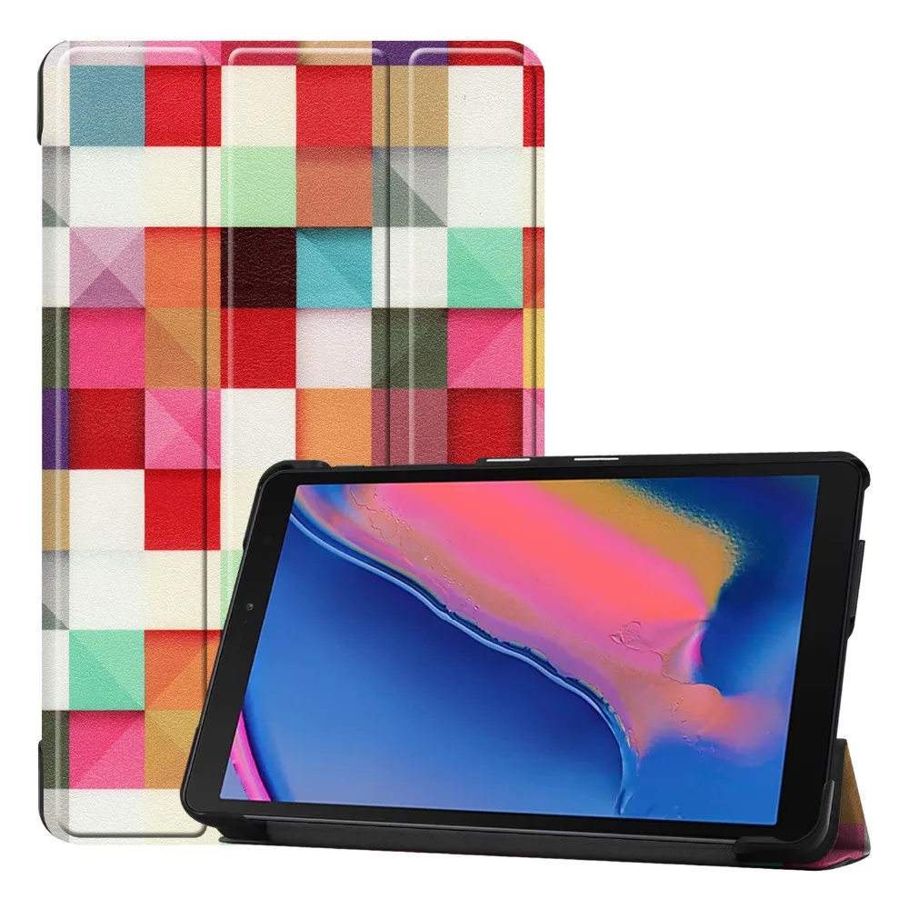 Новый чехол для Samsung Galaxy Tab A 8 0 P200 P205 2019 ультратонкая кожа Магнитная