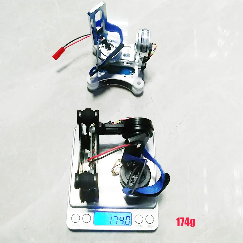 Легкий 2 оси карданный стабилизатор бесщеточный BGC3.0 Plug and Play PTZ 3 S LiPo для GoPro DJI QR X350