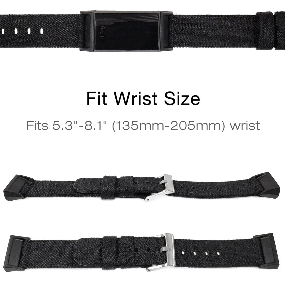 YOOSIDE тканый холщовый спортивный ремешок для Fitbit Charge 3/Charge 3 SE заменить Мужские t фитнес умные браслеты для женщин и мужчин