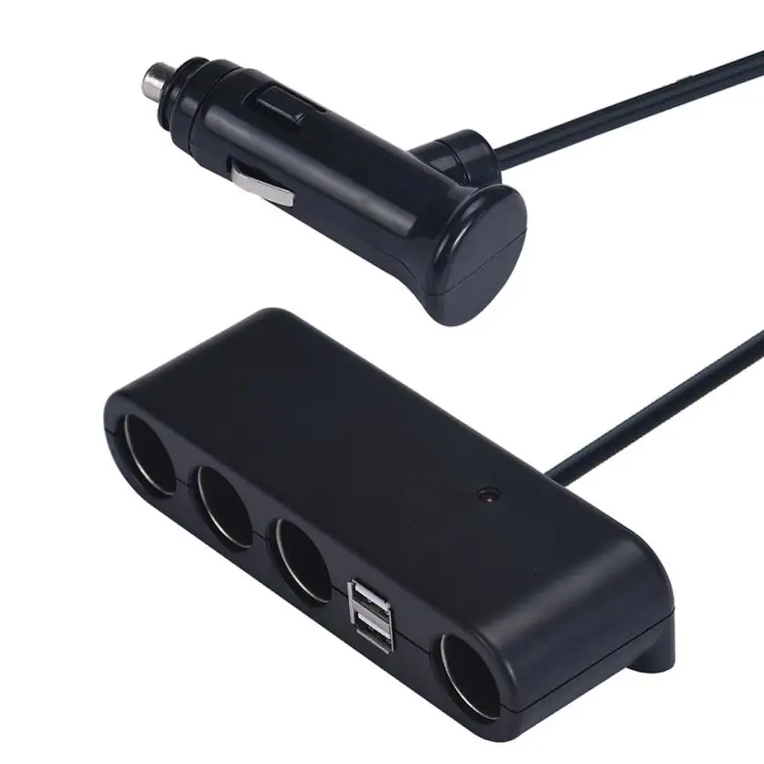 4 способа новинка зарядное устройство USB с разными розетками Wonderful4.29/30%|lighter splitter|car
