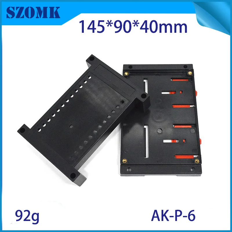 1 шт. 145*90*40 мм Настенный Электронный пластиковый корпус abs pcb din rail box|wall mount|box boxbox |