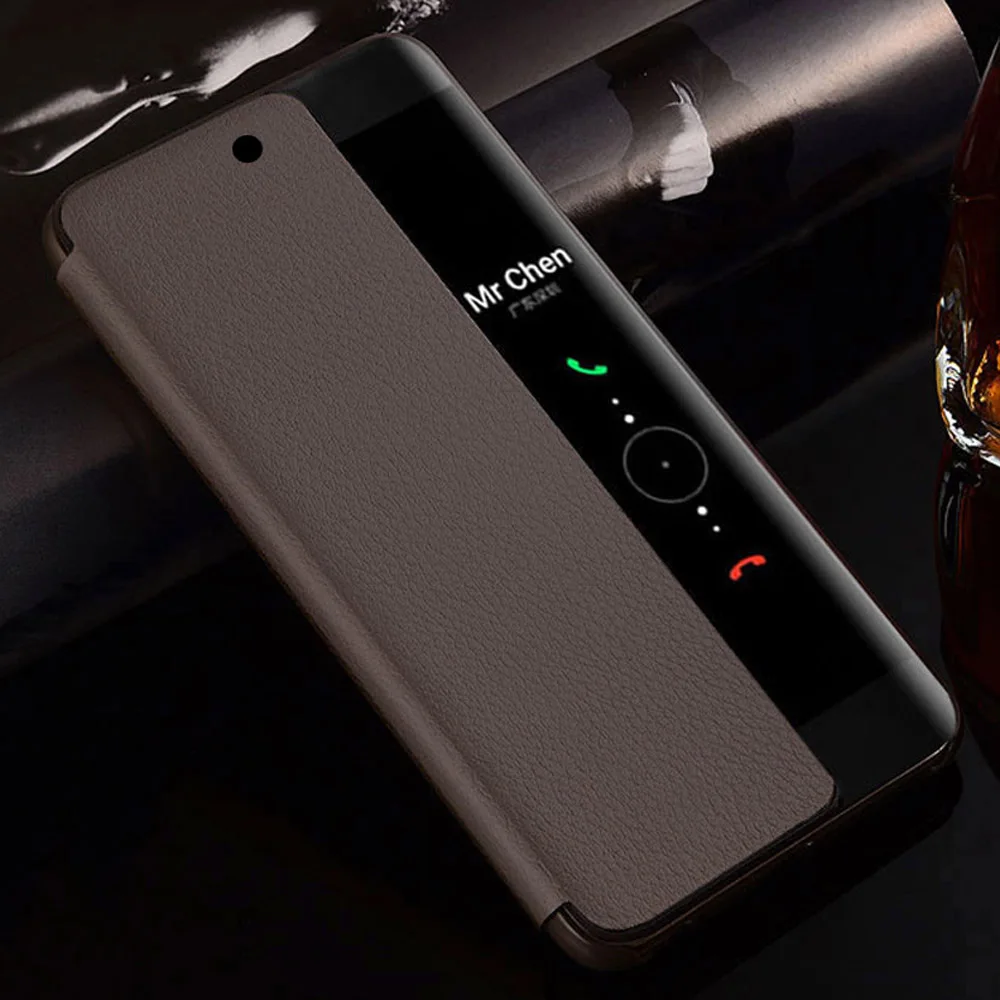 Brown Откидной кожаный чехол для телефона huawei P30 Pro P20 mate 20 Lite X 10 P10 Plus mate 20 mate 10 P 30 P30pro P20pro 20pro mate 20pro - Цвет: Brown