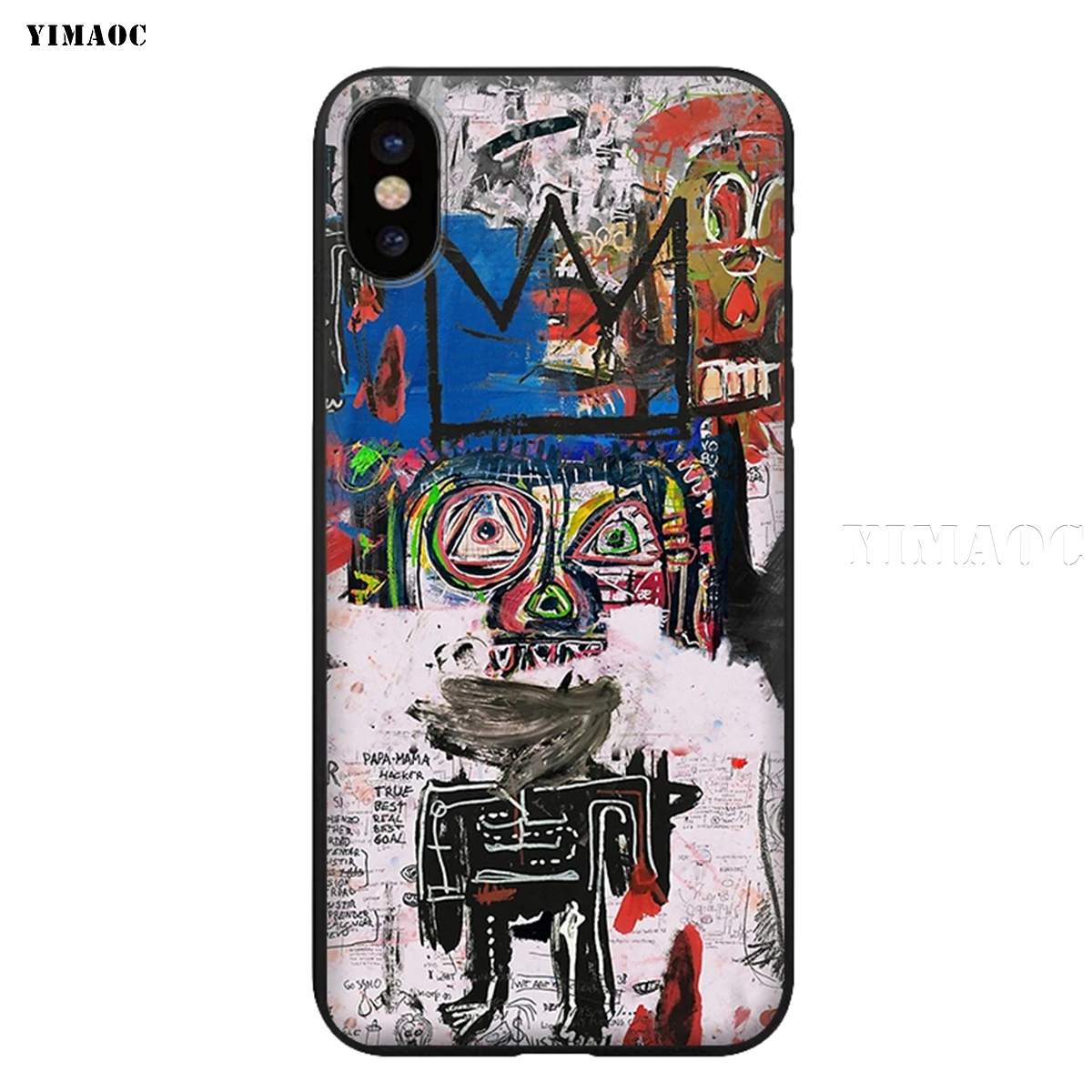 6 Силиконовый мягкий чехол YIMAOC Jean Michel Basquiat для iPhone 11 Pro XS Max XR X 8 7 6 6S Plus 5 5S SE - Цвет: 6
